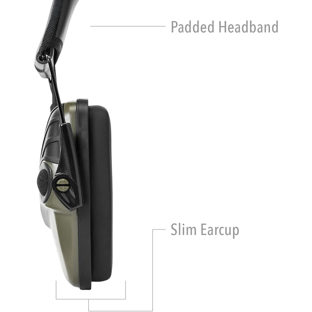 Howard Leight Impact Sport Ear Muff - 24Db Rating Green