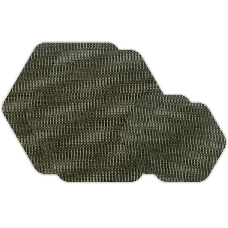 Gear Aid Tenacious Tape Patches Hex - OD Green