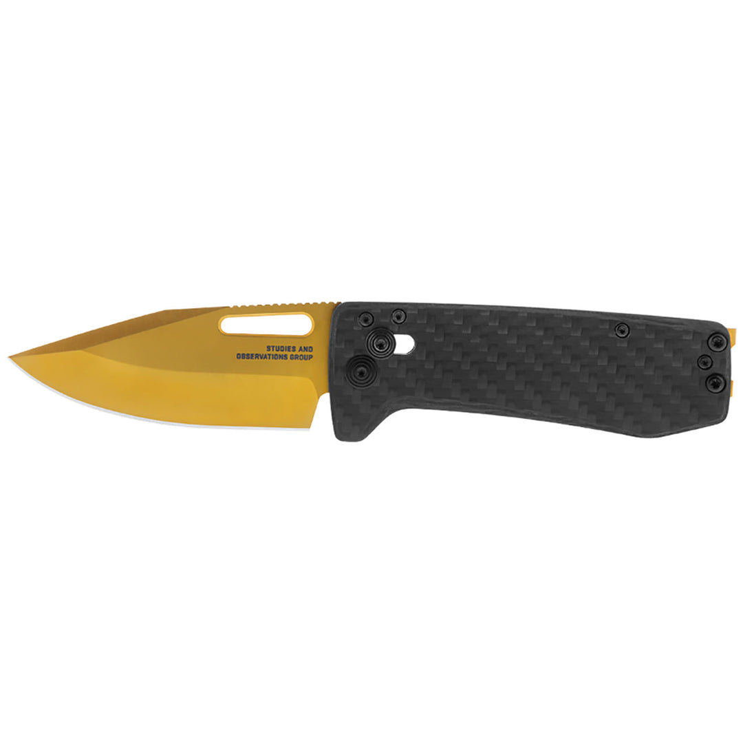 SOG Ultra XR Carbon+Gold Knife