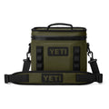 YETI Hopper Flip 8 Soft Cooler - Charcoal — 8 / Olive/Black
