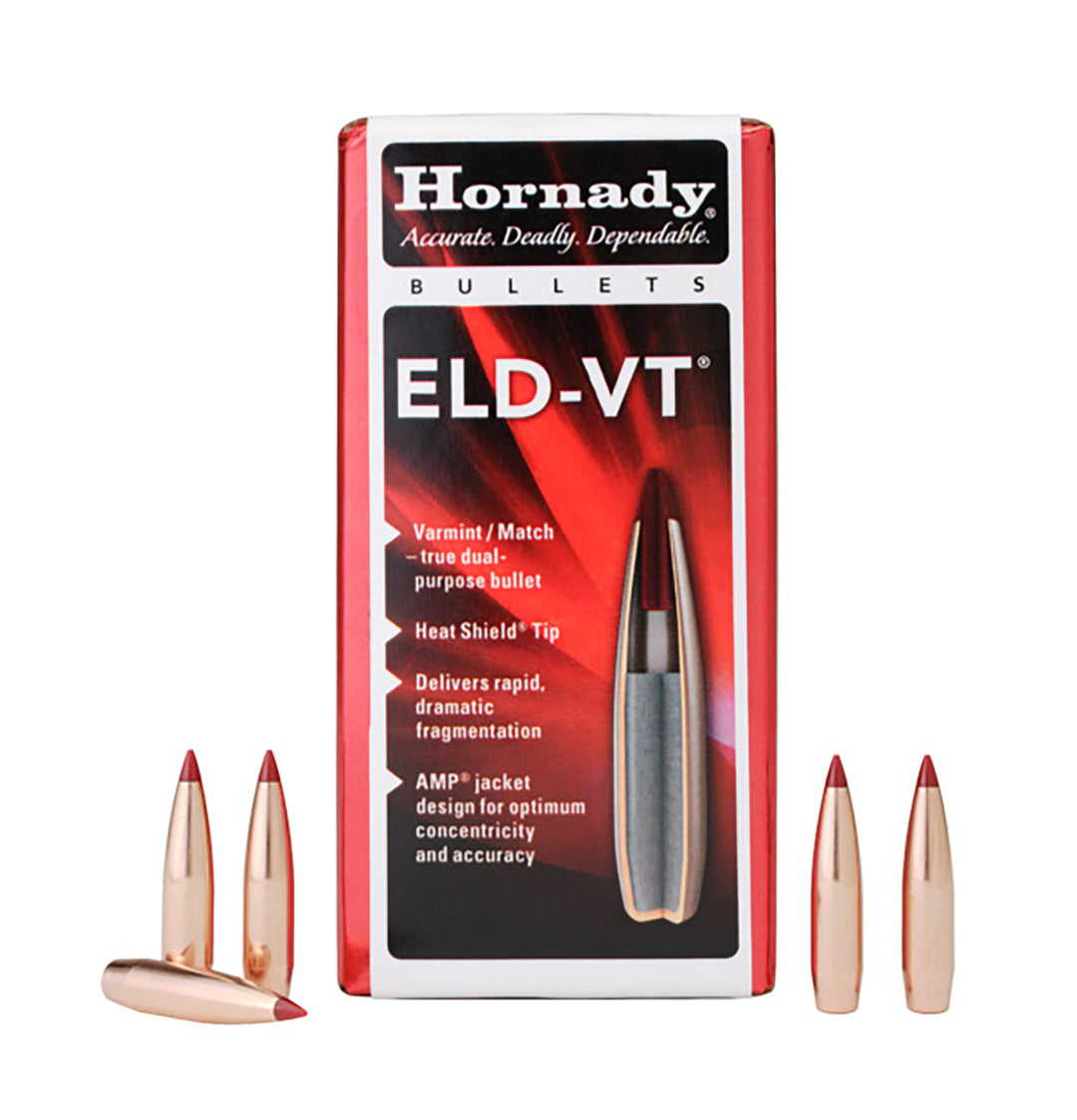 Hornady 22 CAL .224 65 GR ELD-VT Projectile - 100pk