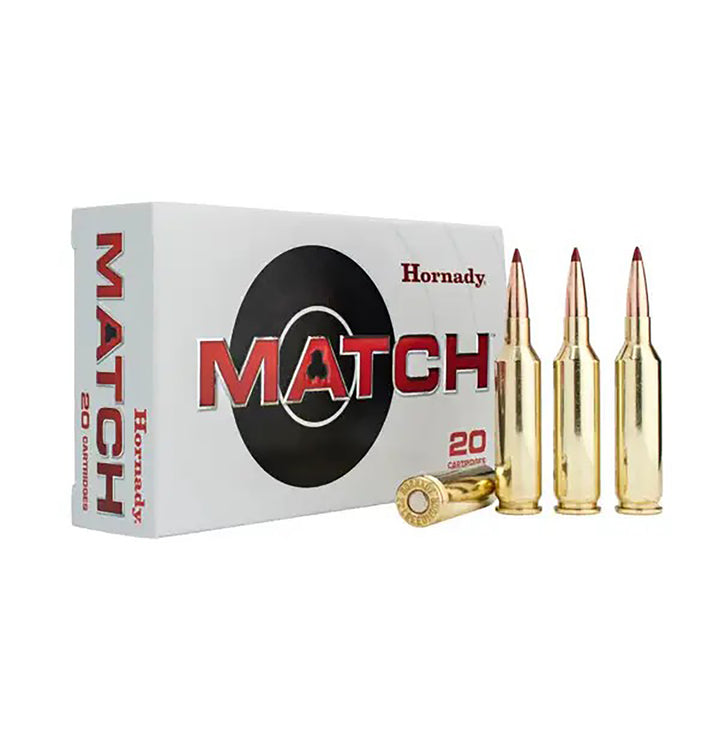 Hornady ELD MATCH 134Gr Centrefire Ammunition - 25 Creedmoor - 20 Rounds