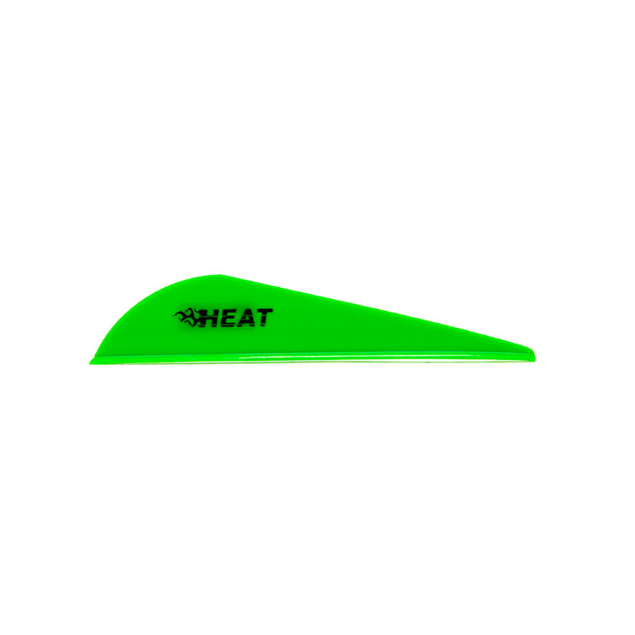 Bohning 2.5in Low Profile Heat Vanes - 100pk 2.5in / Green