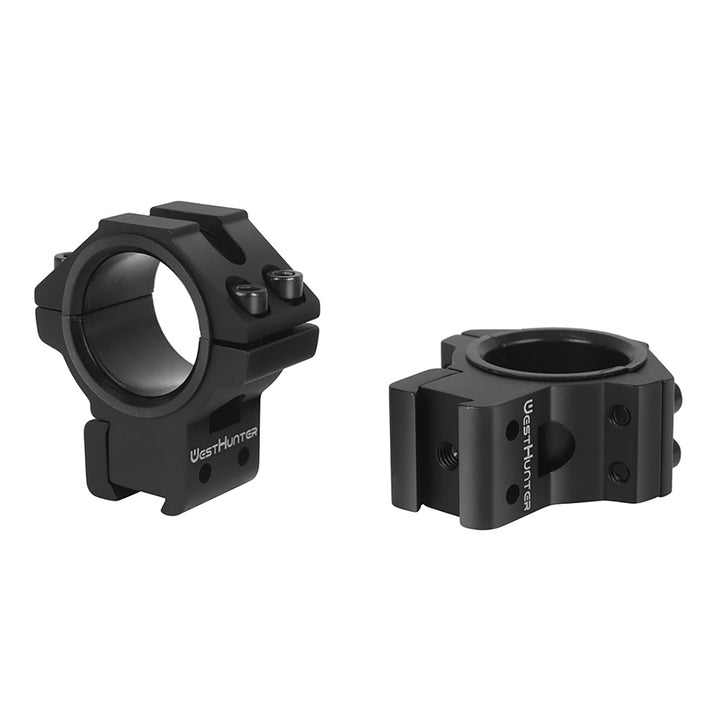 WestHunter 11mm Dovetail Scope Rings - 25.4/30mm Low Profile