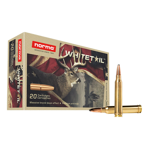 Norma Whitetail Soft Point 308 WIN 150Gr - Centrefire Ammo - 20 Rounds