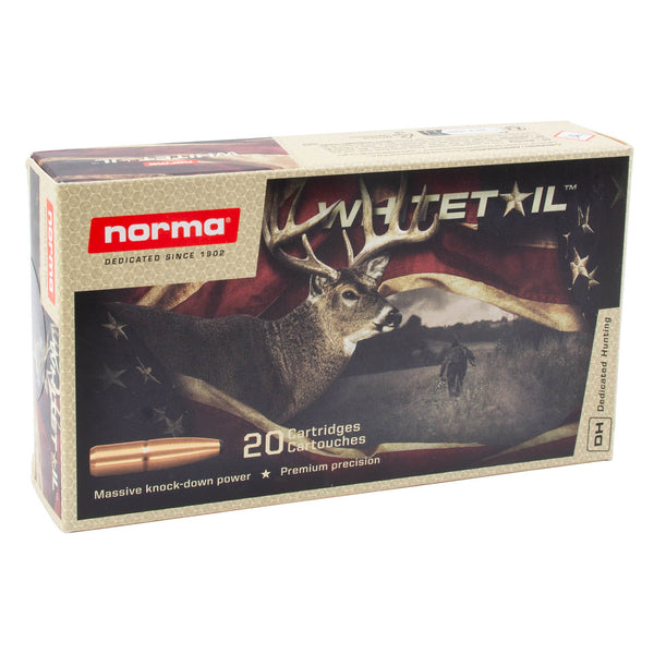 Norma 30-30 Win 150gr Whitetail SP Centrefire Ammo - 20 Rounds