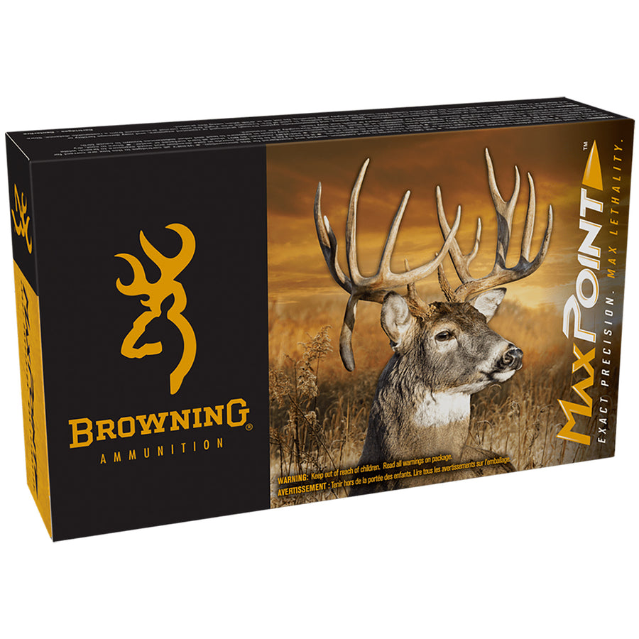 Browning Maxpoint 300Win Mag 180gr MP - Centrefire Ammo - 20 Rounds .300 WIN MAG