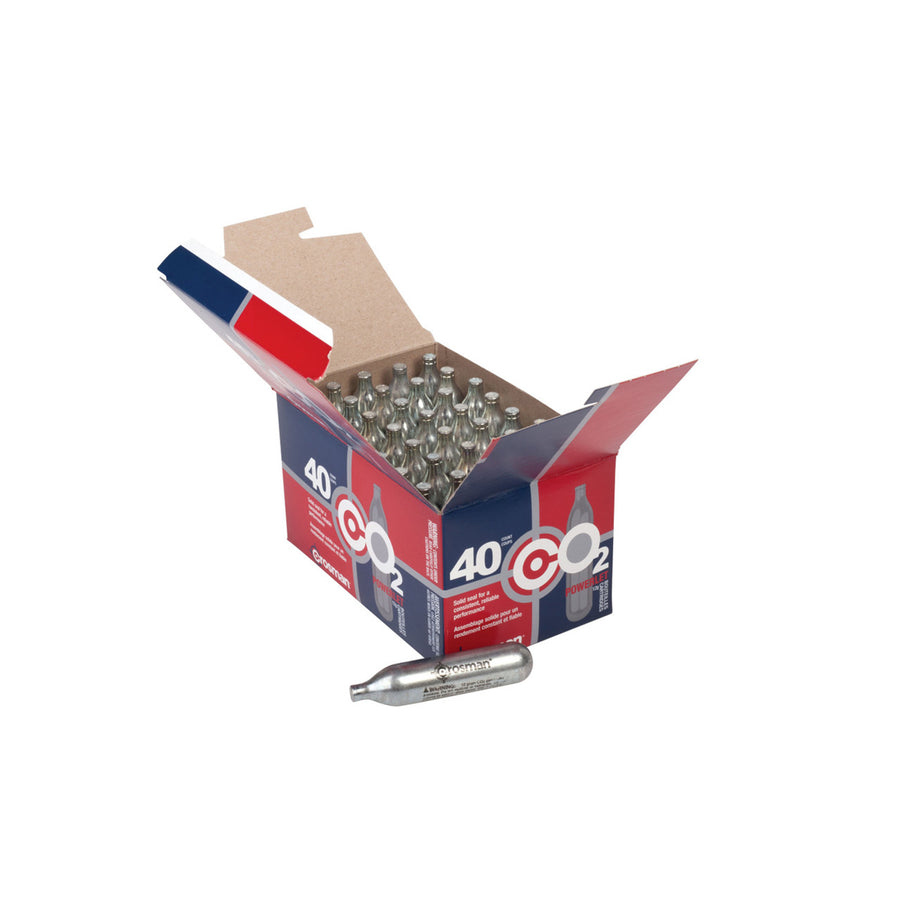 Crosman CO2 Powerlet 12gram Cartridges - 40pk