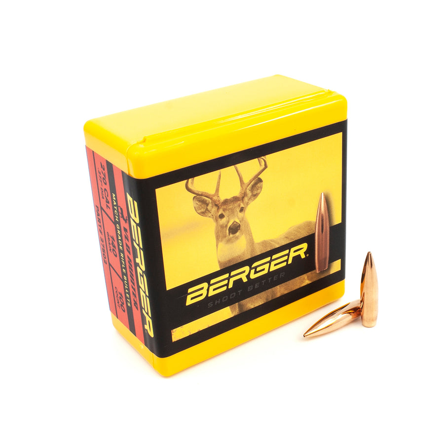 Berger 270 cal 140 gr VLD Hunting - 100 Projectiles