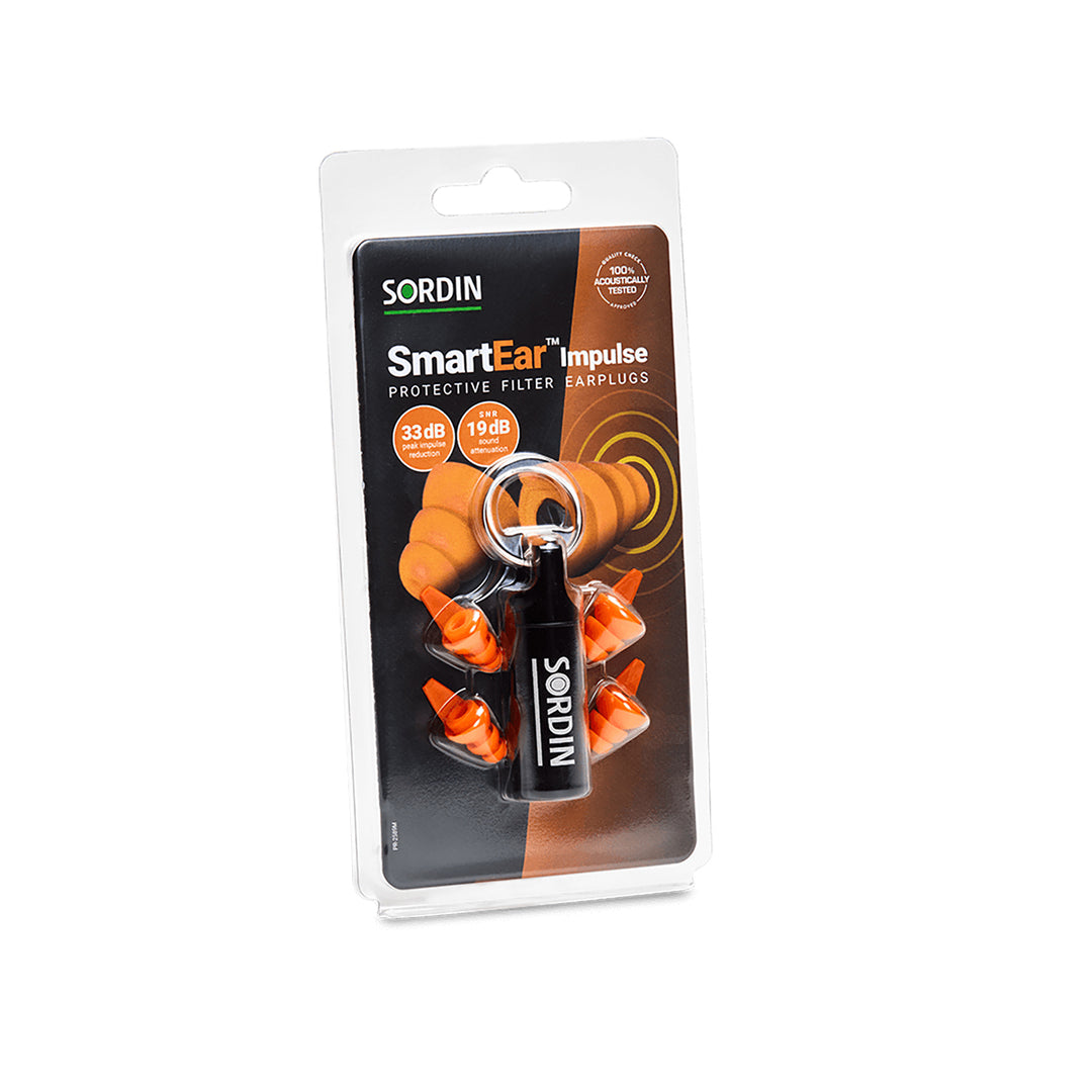 Sordin SmartEar Impulse Ear Plugs Orange