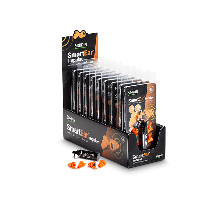 Sordin SmartEar Impulse Ear Plugs Orange