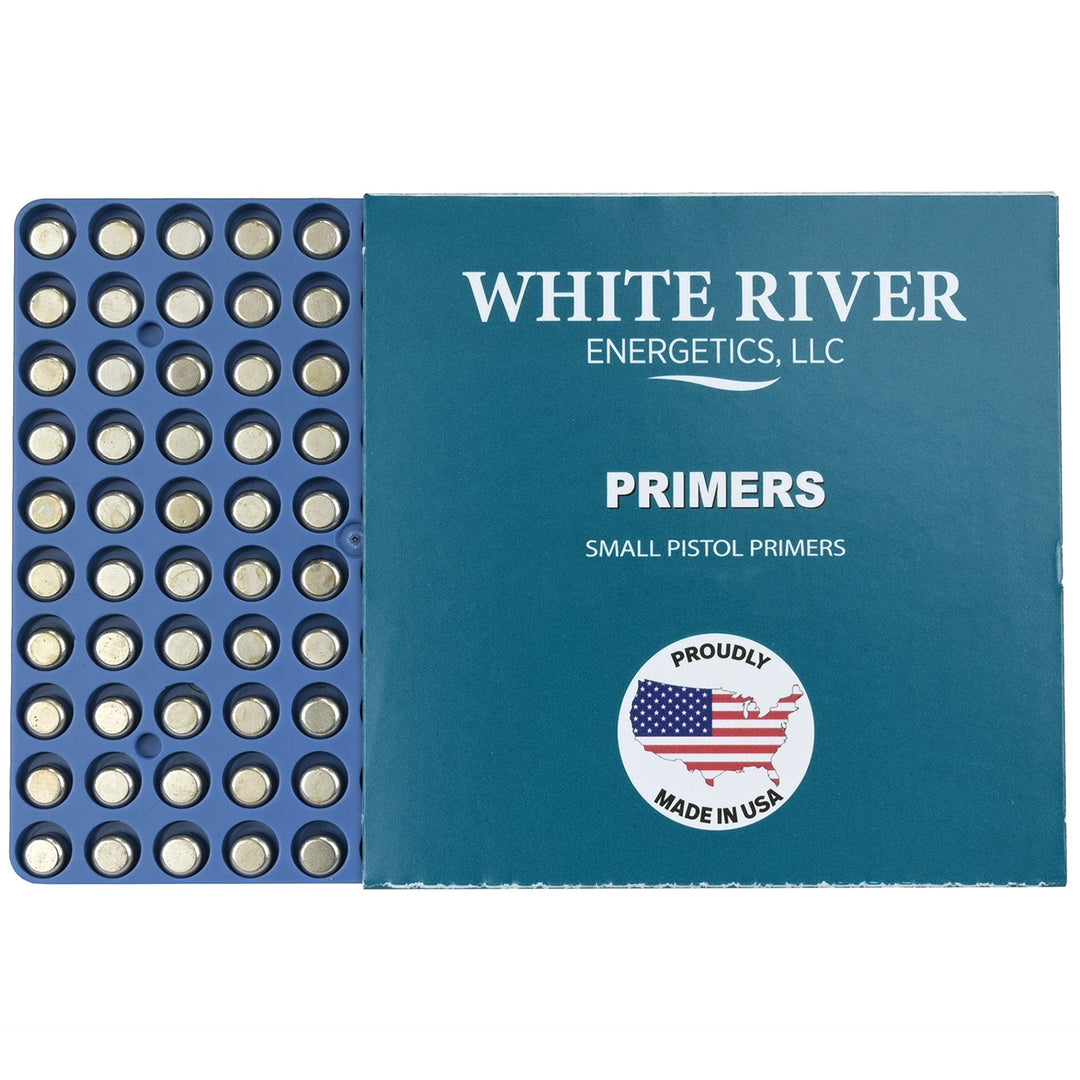 White River Small Pistol Primer - 1000/Brick