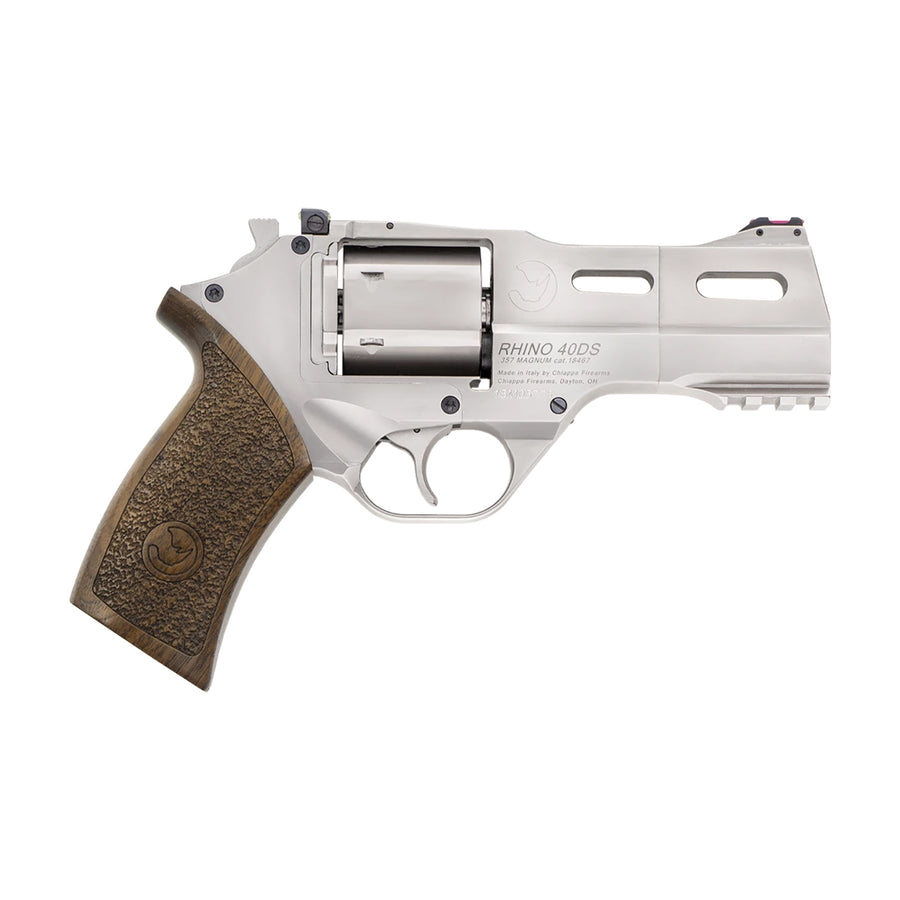 Chiappa Rhino 40Ds Revolver Pistol Nickel - 357 Mag .357 MAG