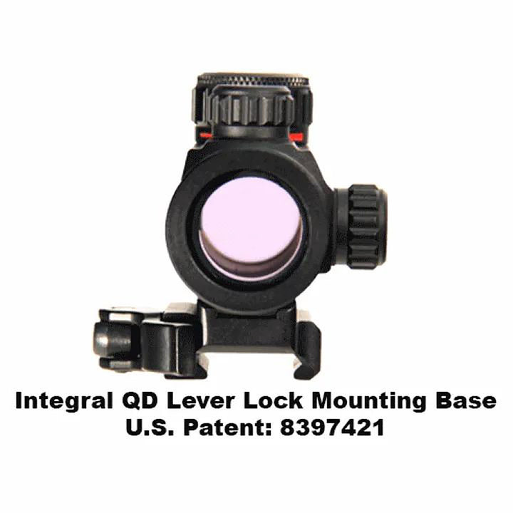 Leapers 1x30mm Micro Red-Green Micro Dot Sight with QD Mount