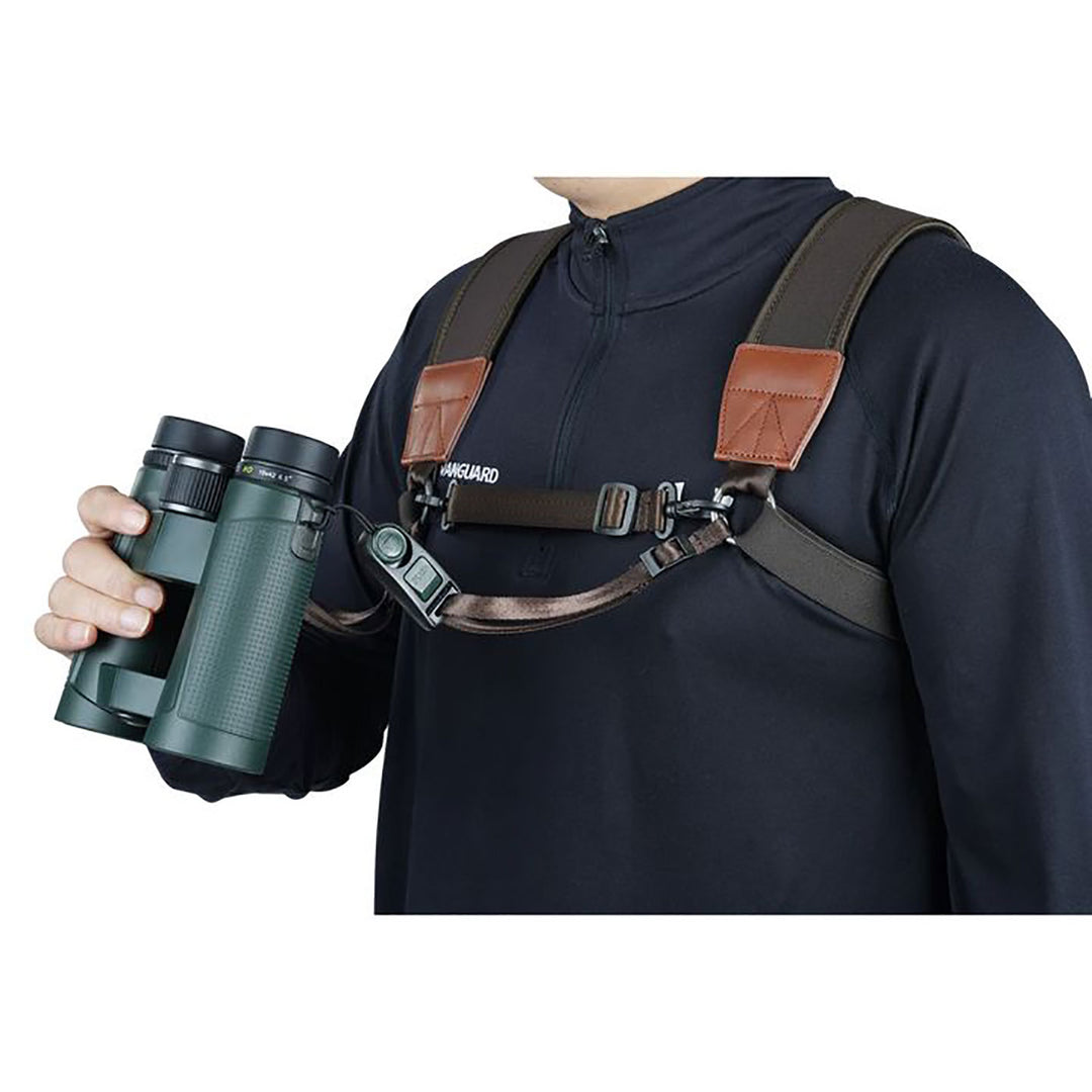 Vanguard Bino Harness Quick detach BLACK DLX