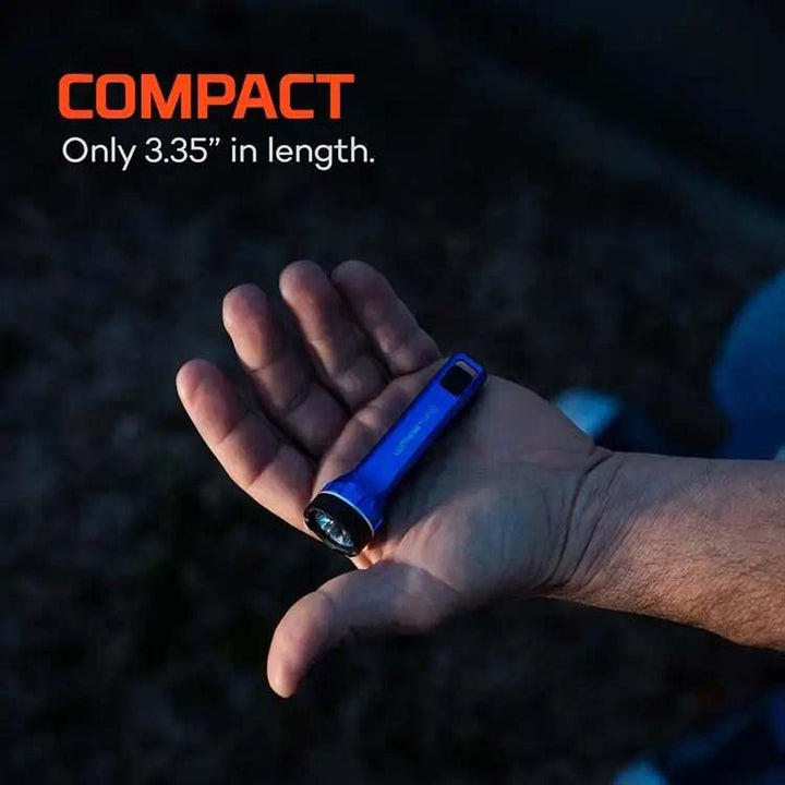 Nebo Luxtreme Nano Pocket Light Rechargeable Flashlight 420Lumens / Blue