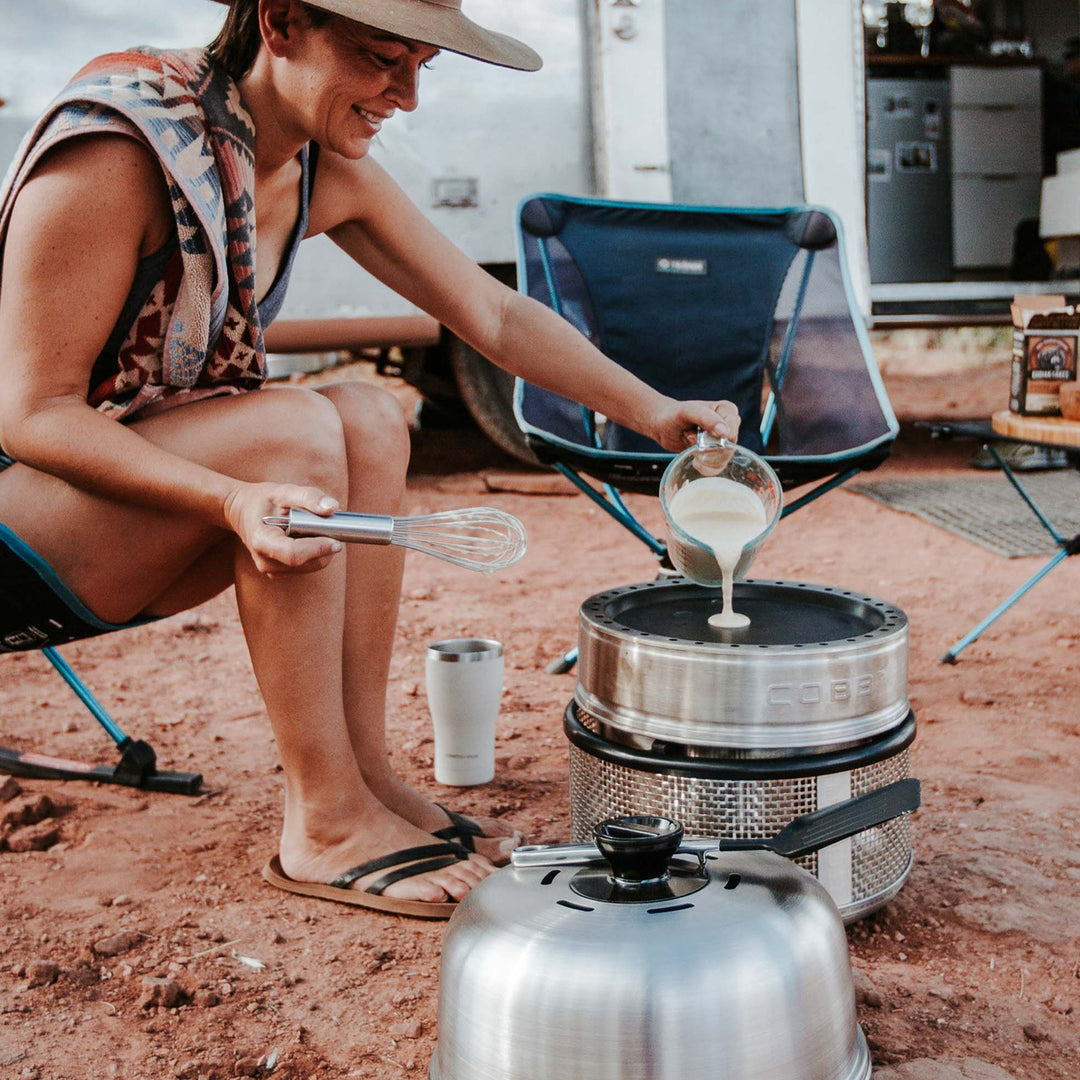 COBB Dome Extension with Chicken Roasting Stand in box