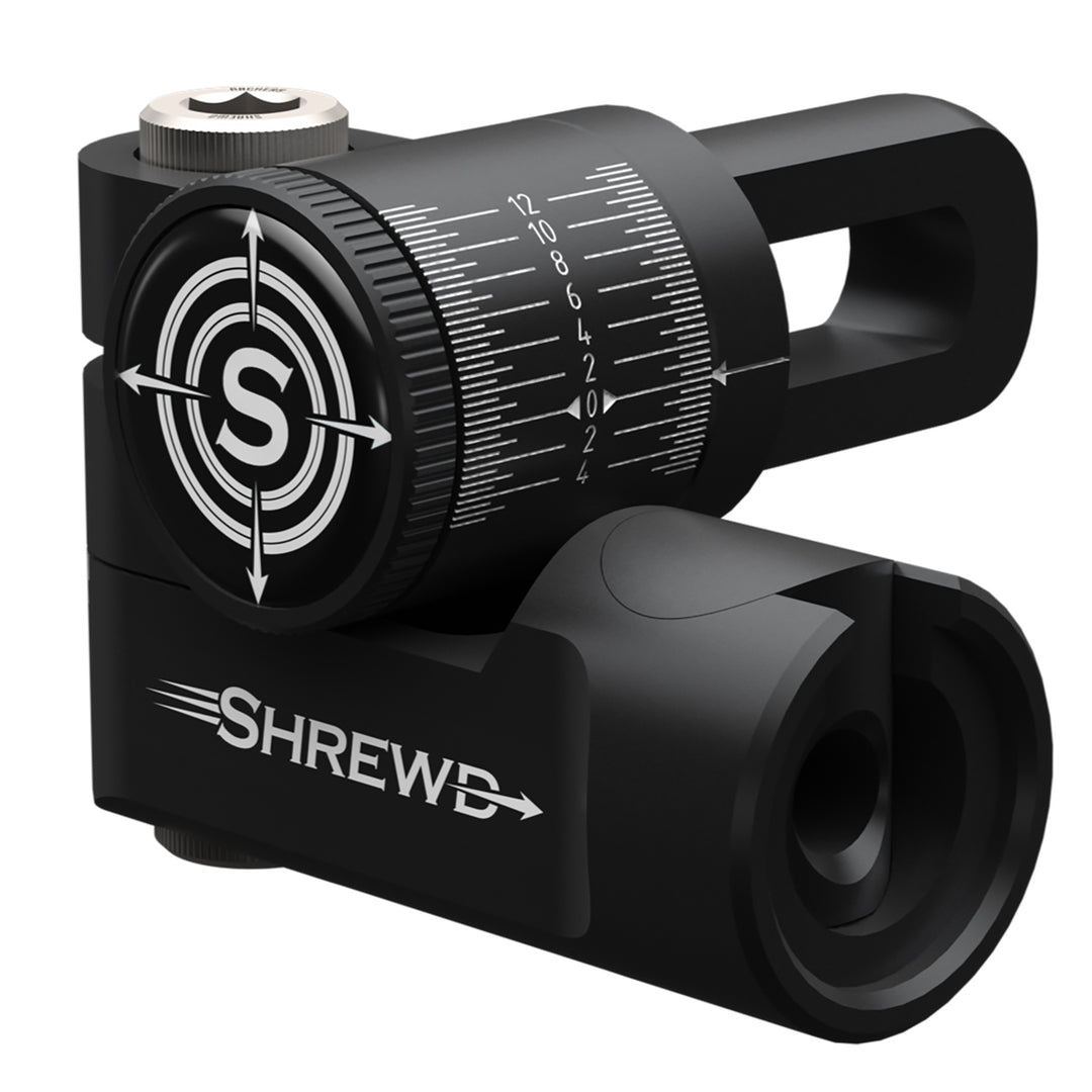 Shrewd Atlas Single Adjustable V-Bar Matte Black