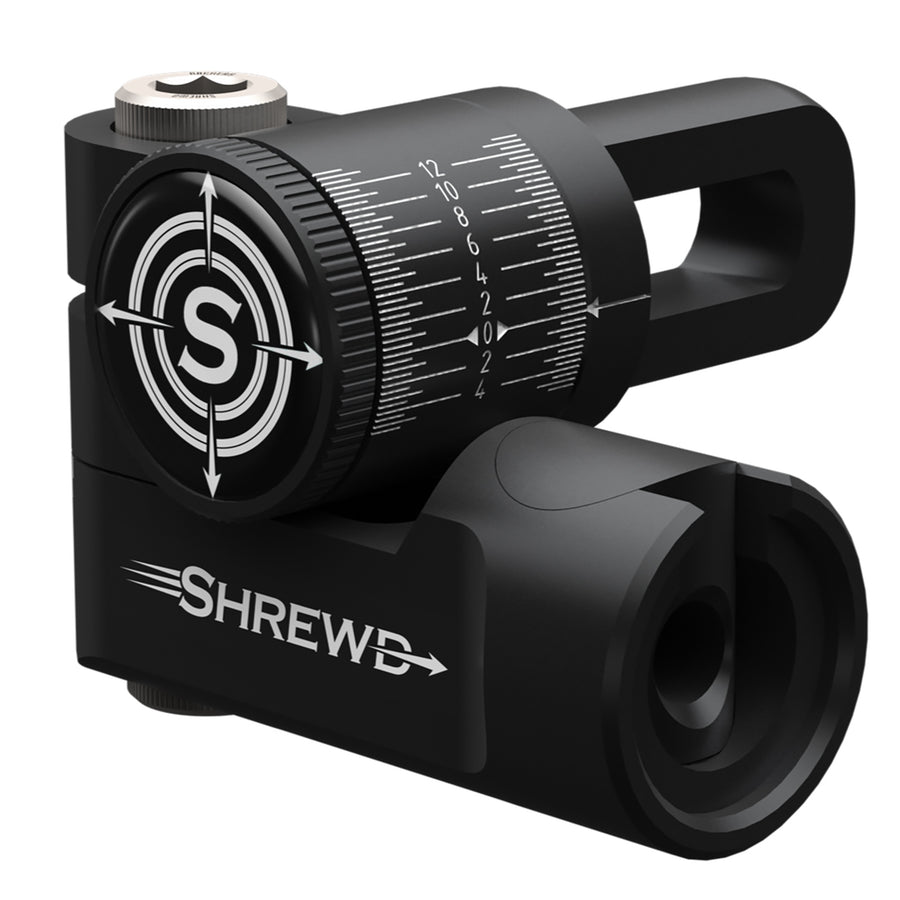 Shrewd Atlas Single Adjustable V-Bar Matte Black