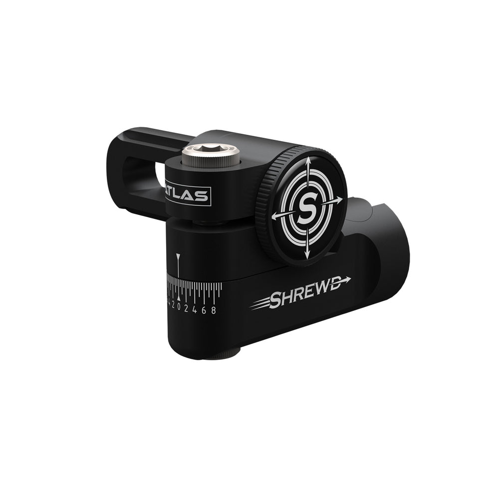 Shrewd Atlas Single Adjustable V-Bar Matte Black