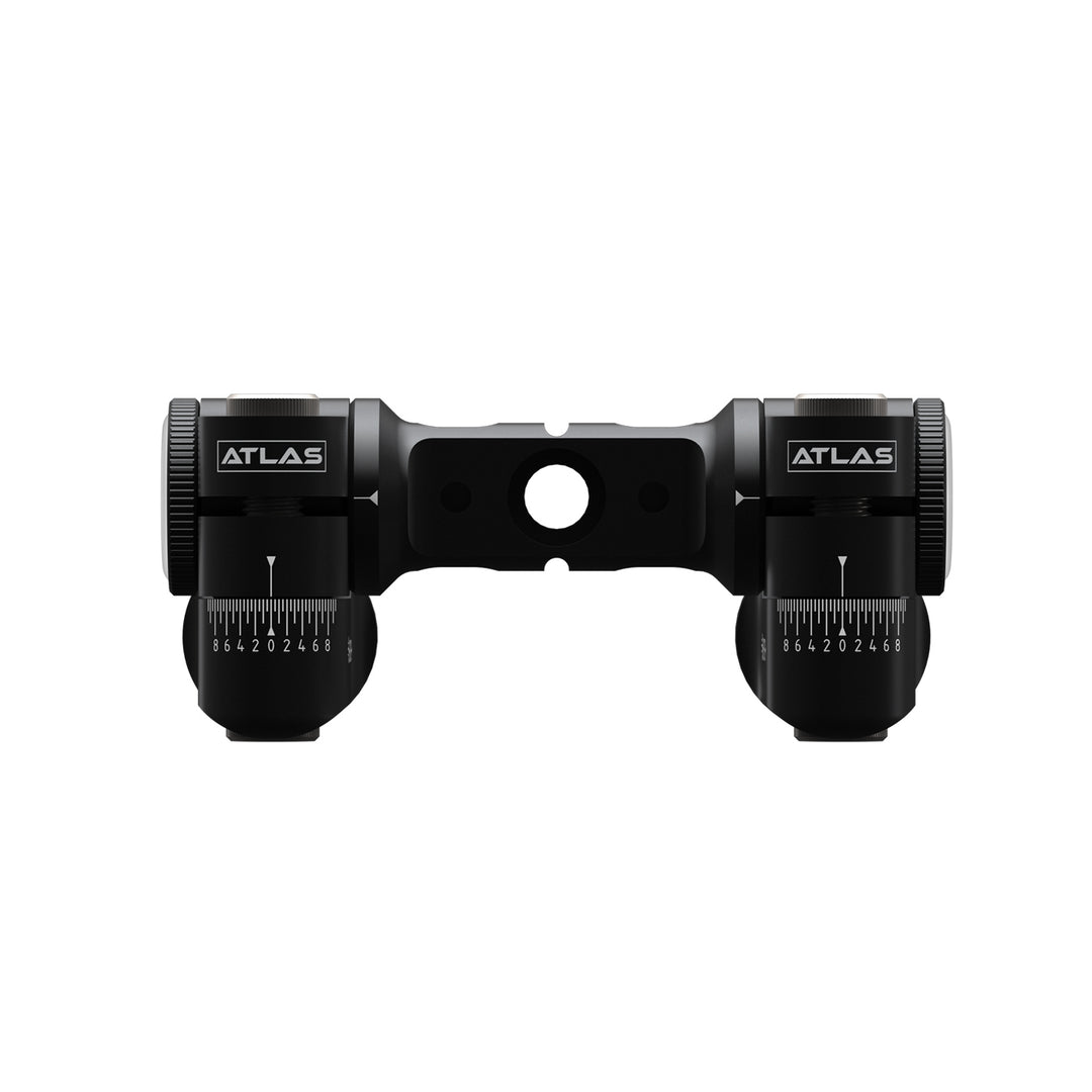 Shrewd Atlas Double Adjustable V-Bar Matte Black