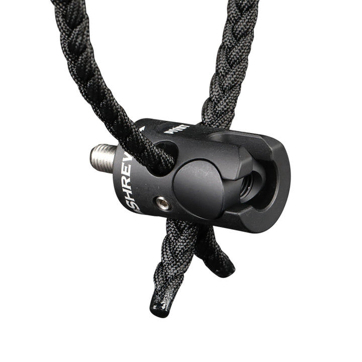 Shrewd Swivel Disconnect with Integrated Wrist Sling Matte Black
