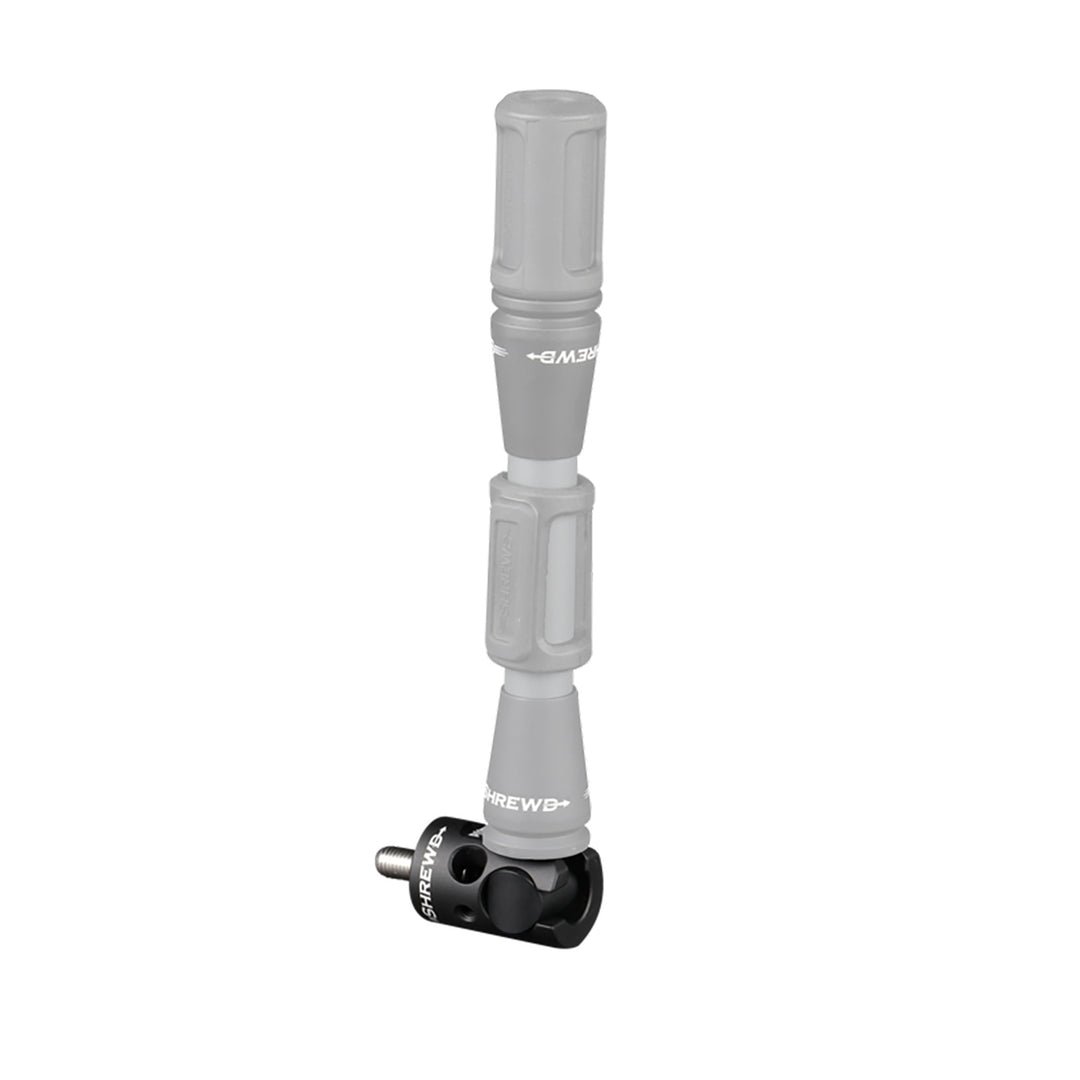 Shrewd Swivel Disconnect with Integrated Wrist Sling Matte Black