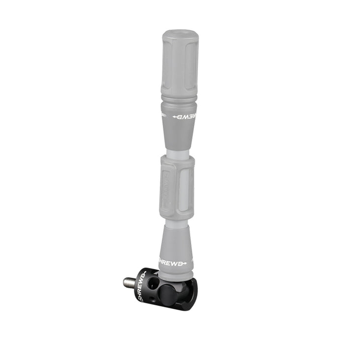Shrewd Swivel Disconnect with Integrated Wrist Sling Matte Black