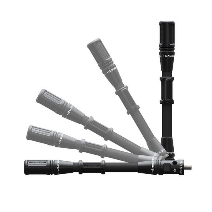 Shrewd Swivel Disconnect with Integrated Wrist Sling Matte Black