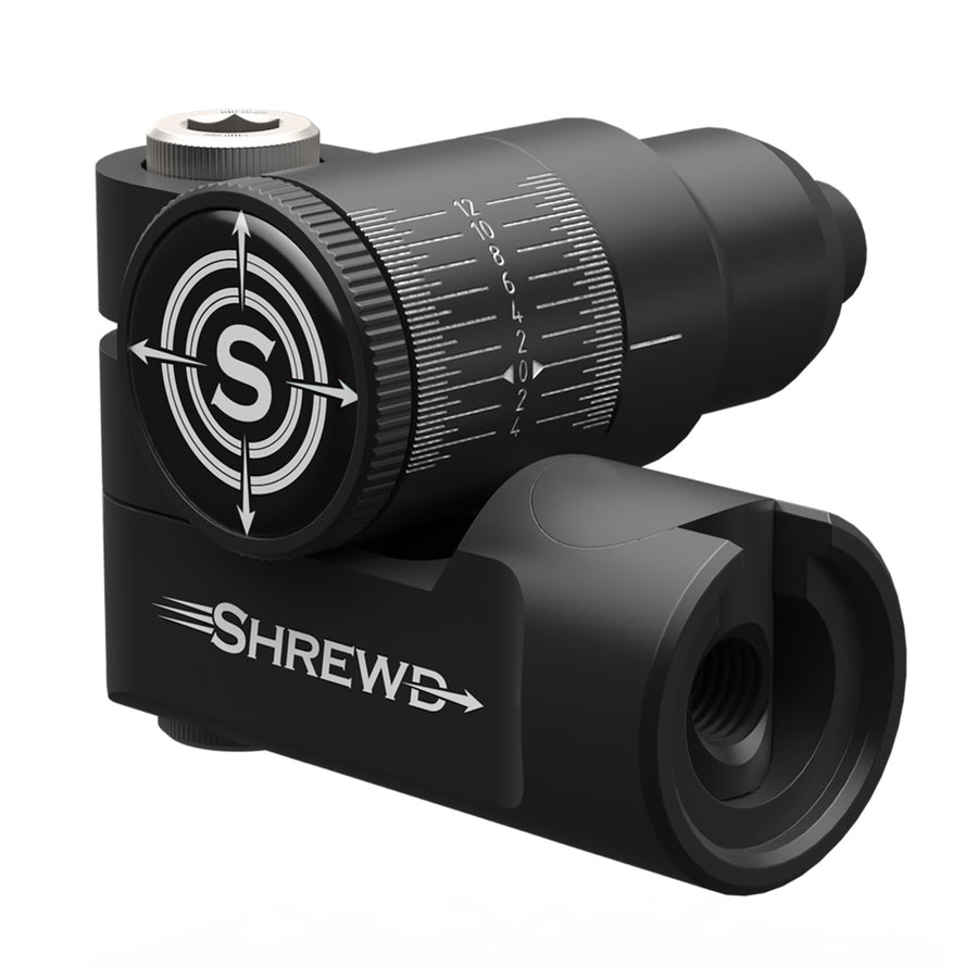 Shrewd Atlas Single V-Bar For Hoyt In-Line Mounting Position Matte Black