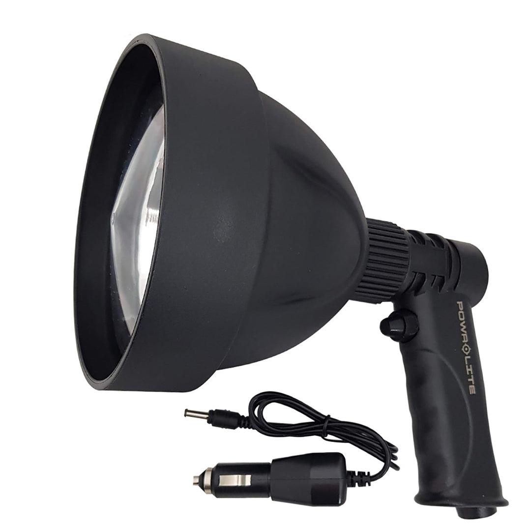 Powa Lite LED 15W Rechargeable Spotlight Black