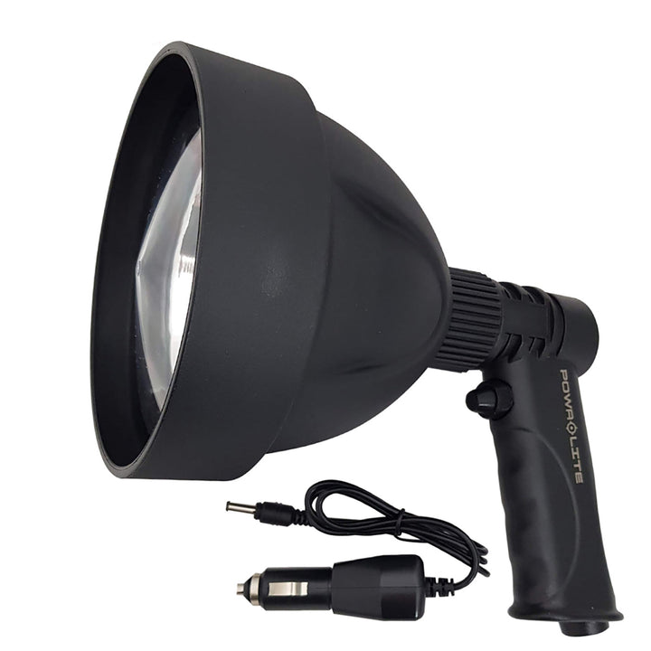 Powa Lite LED 15W Rechargeable Spotlight Black