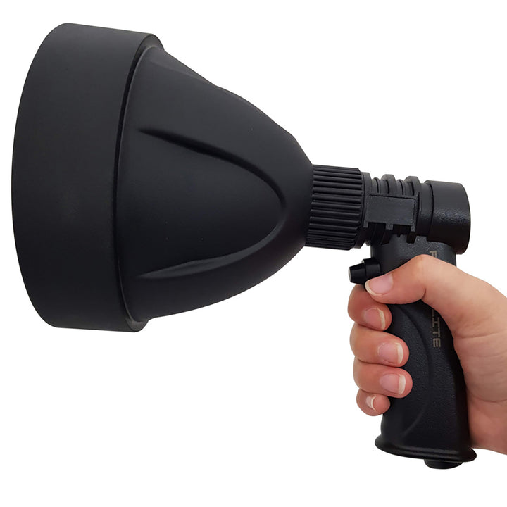 Powa Lite LED 15W Rechargeable Spotlight Black