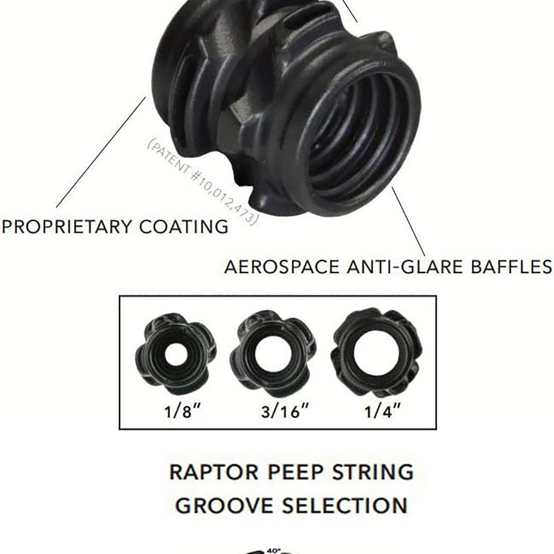 Hamskea Raptor Aluminum Peep Sight