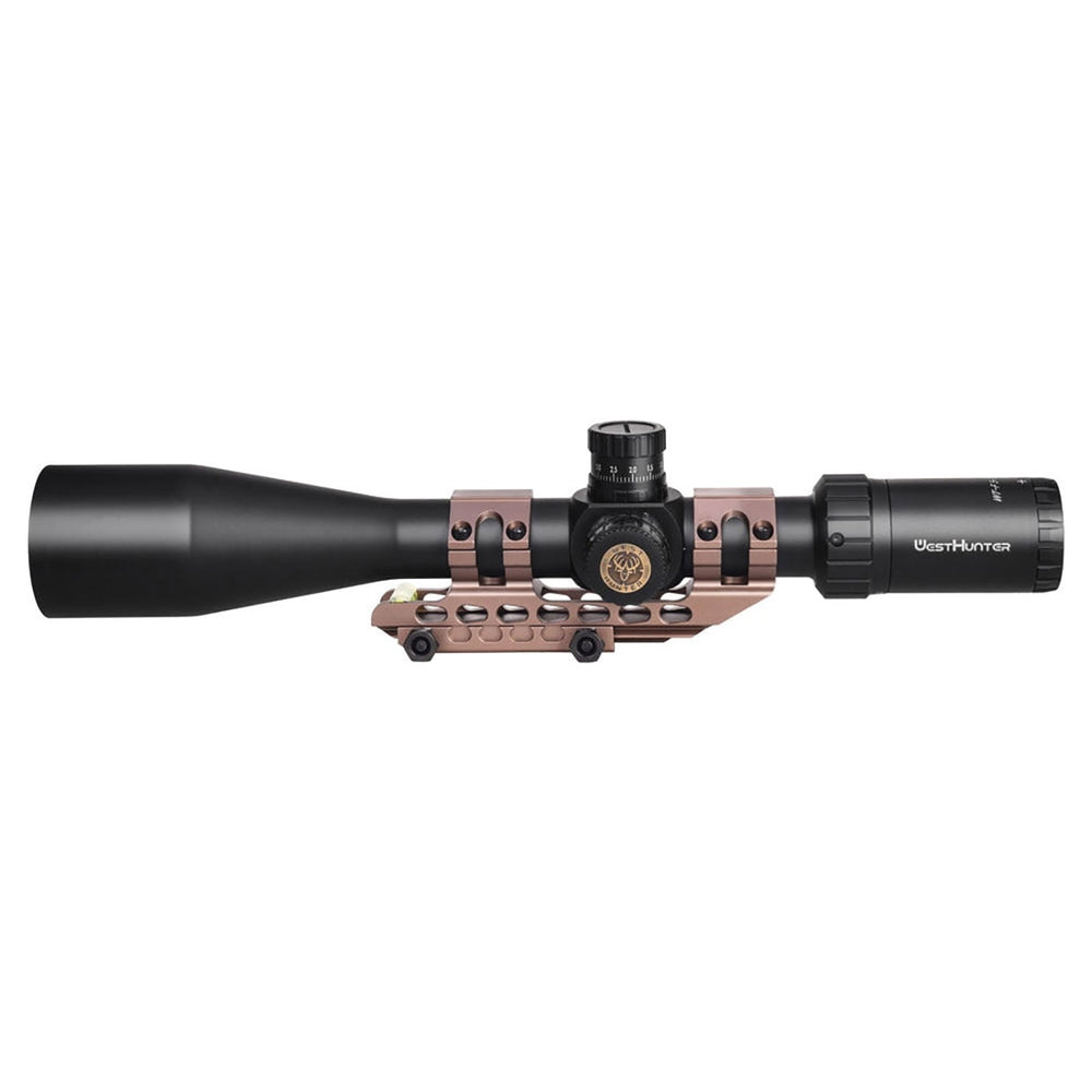 WestHunter Picatinny Scope Rings - 25.4/30mm High Profile Black