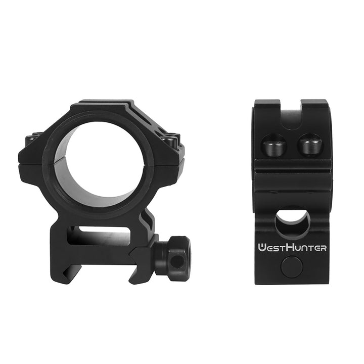 WestHunter Picatinny Scope Rings - 25.4/30mm High Profile