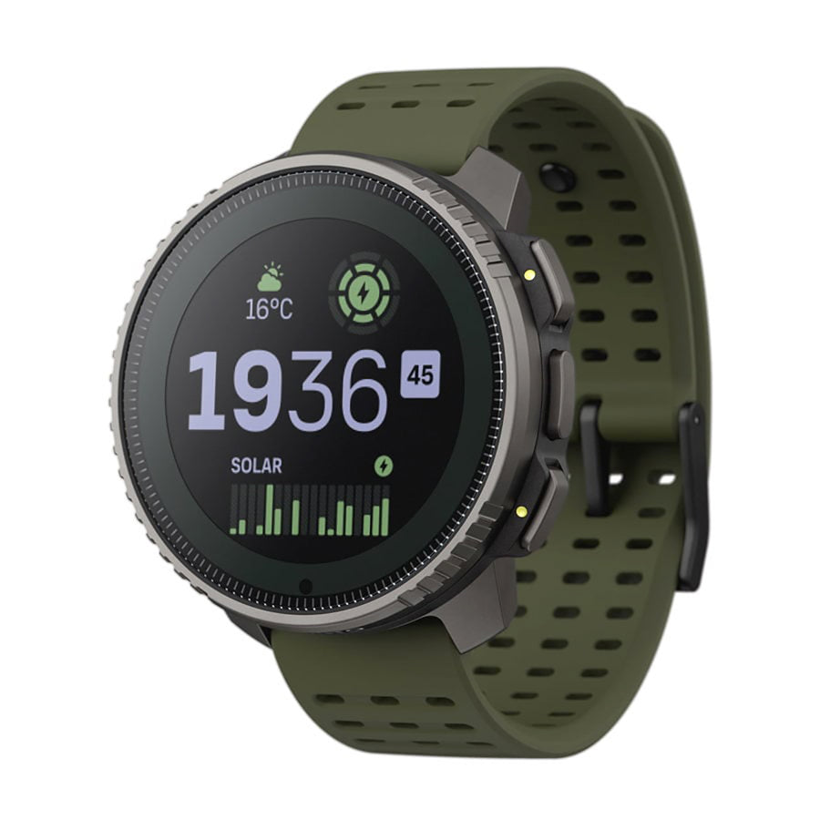 Suunto Vertical Titanium Solar Watch Forest Green