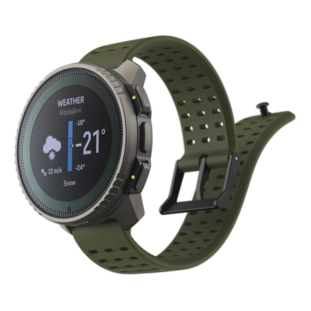 Suunto Vertical Titanium Solar Watch Forest Green