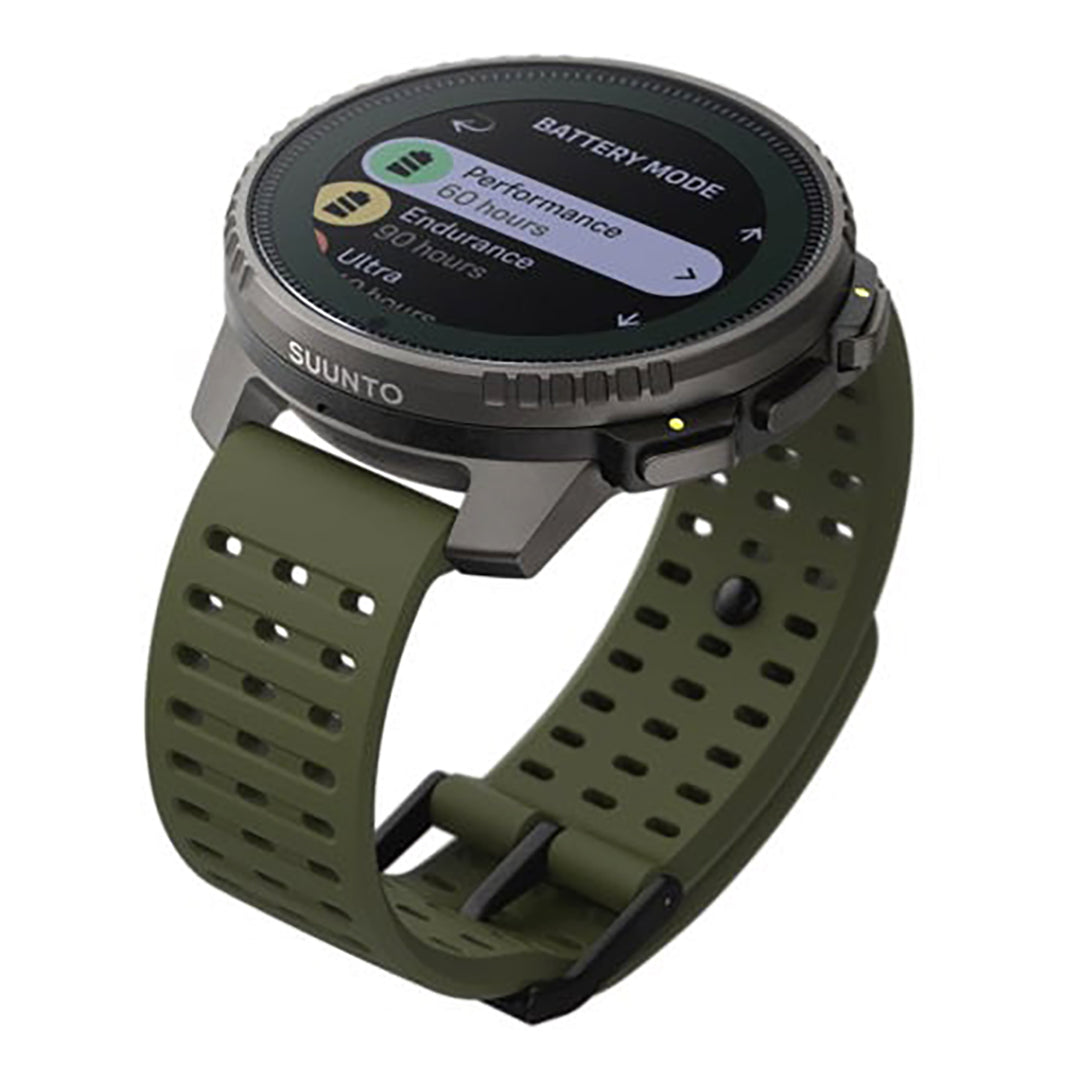 Suunto Vertical Titanium Solar Watch Forest Green