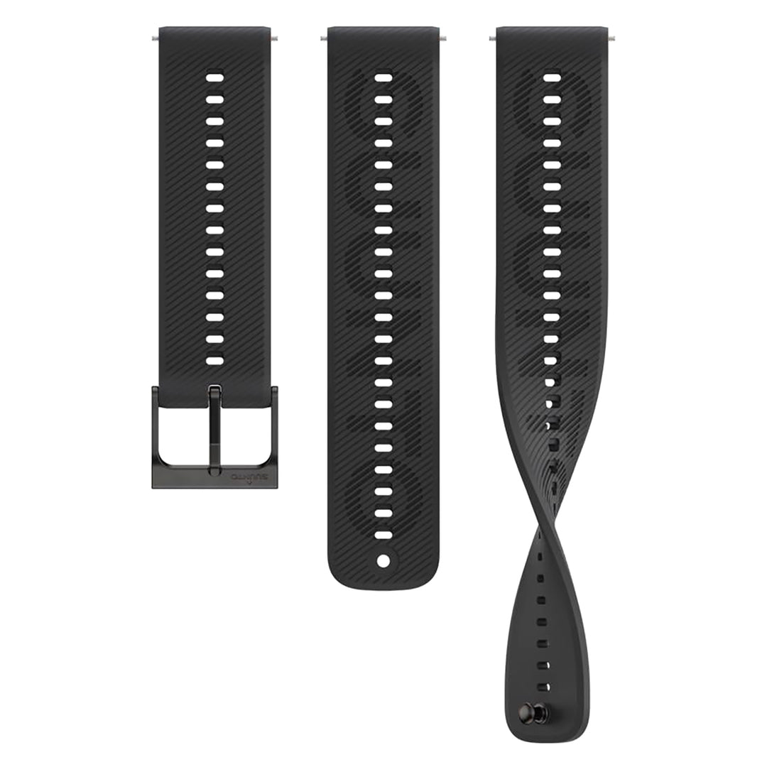 Suunto 22mm Athletic 6 Silicone Strap Black