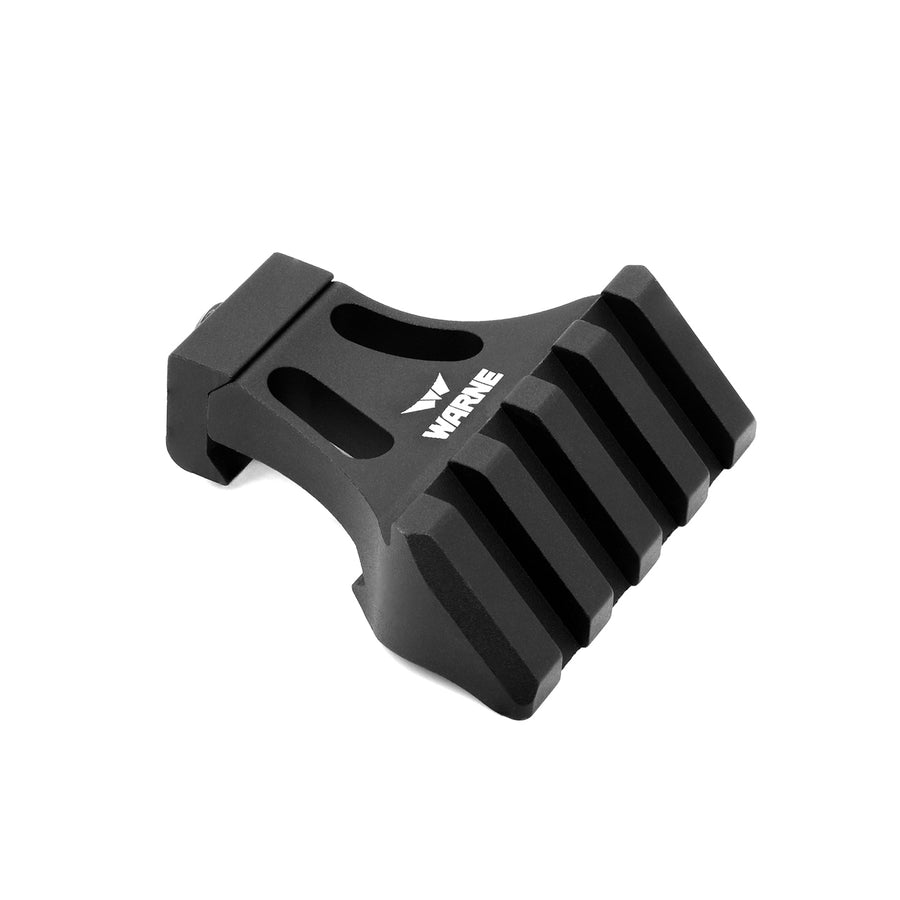 Warne Picatinny Side Mount Adapter 45 Degree Black