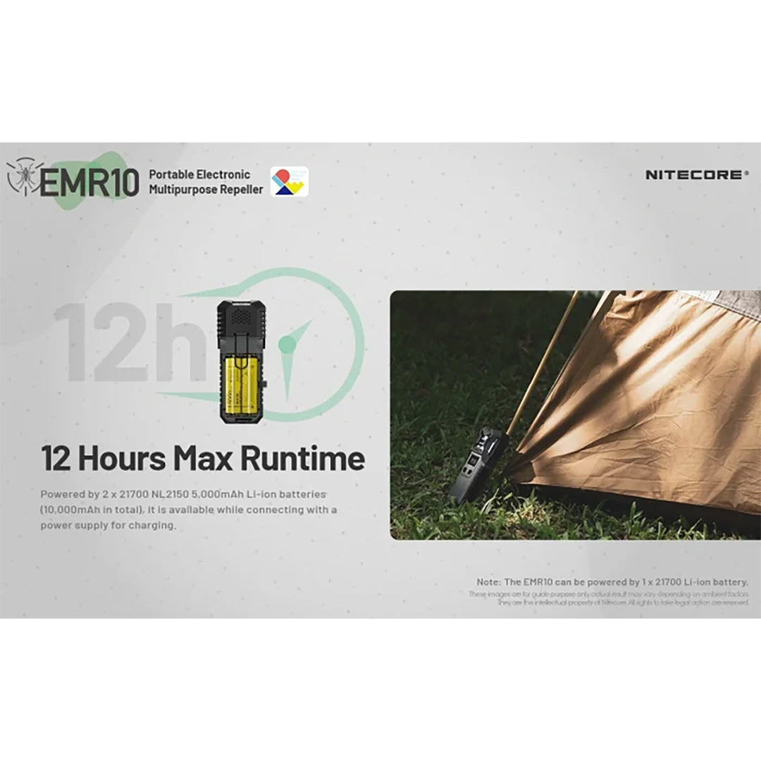 Nitecore Portable Electronic Insect Repeller with Ultrasonic Frequency