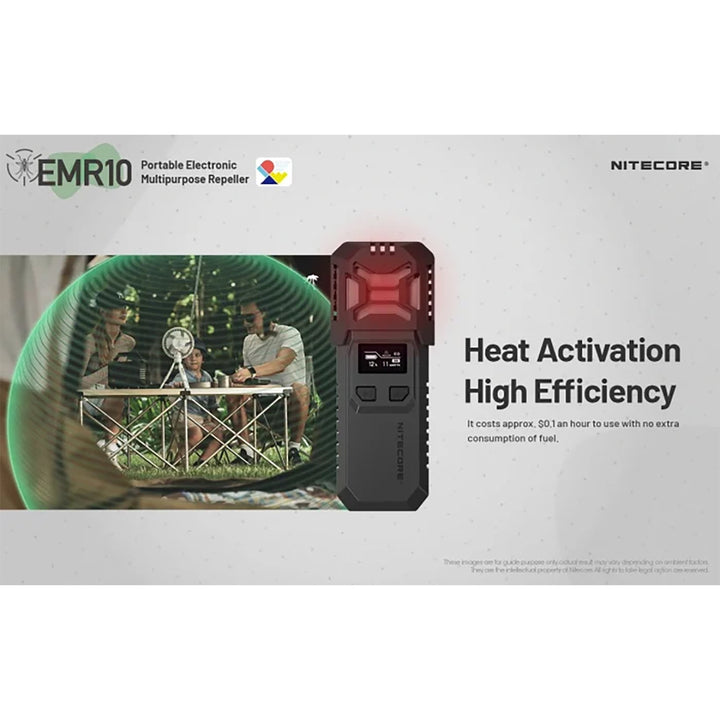 Nitecore Portable Electronic Insect Repeller with Ultrasonic Frequency