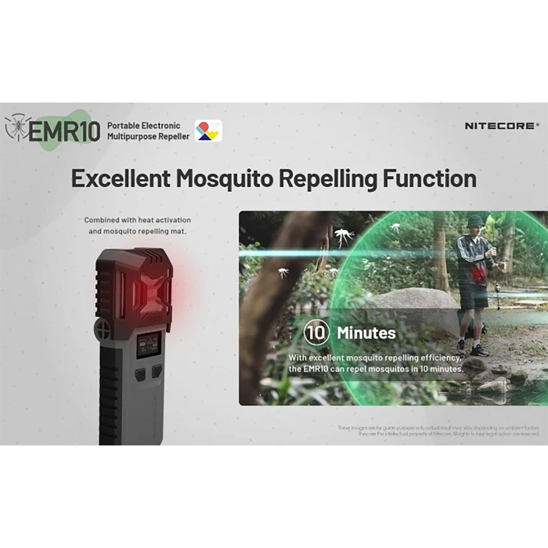 Nitecore Portable Electronic Insect Repeller with Ultrasonic Frequency