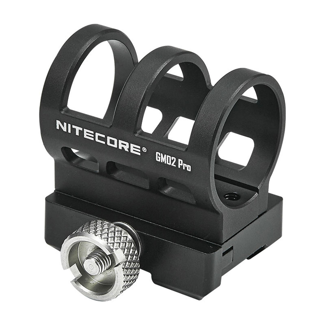 Nitecore Pro Picatinny/Weaver Gun Rail Mount - Suit 25mm Torch