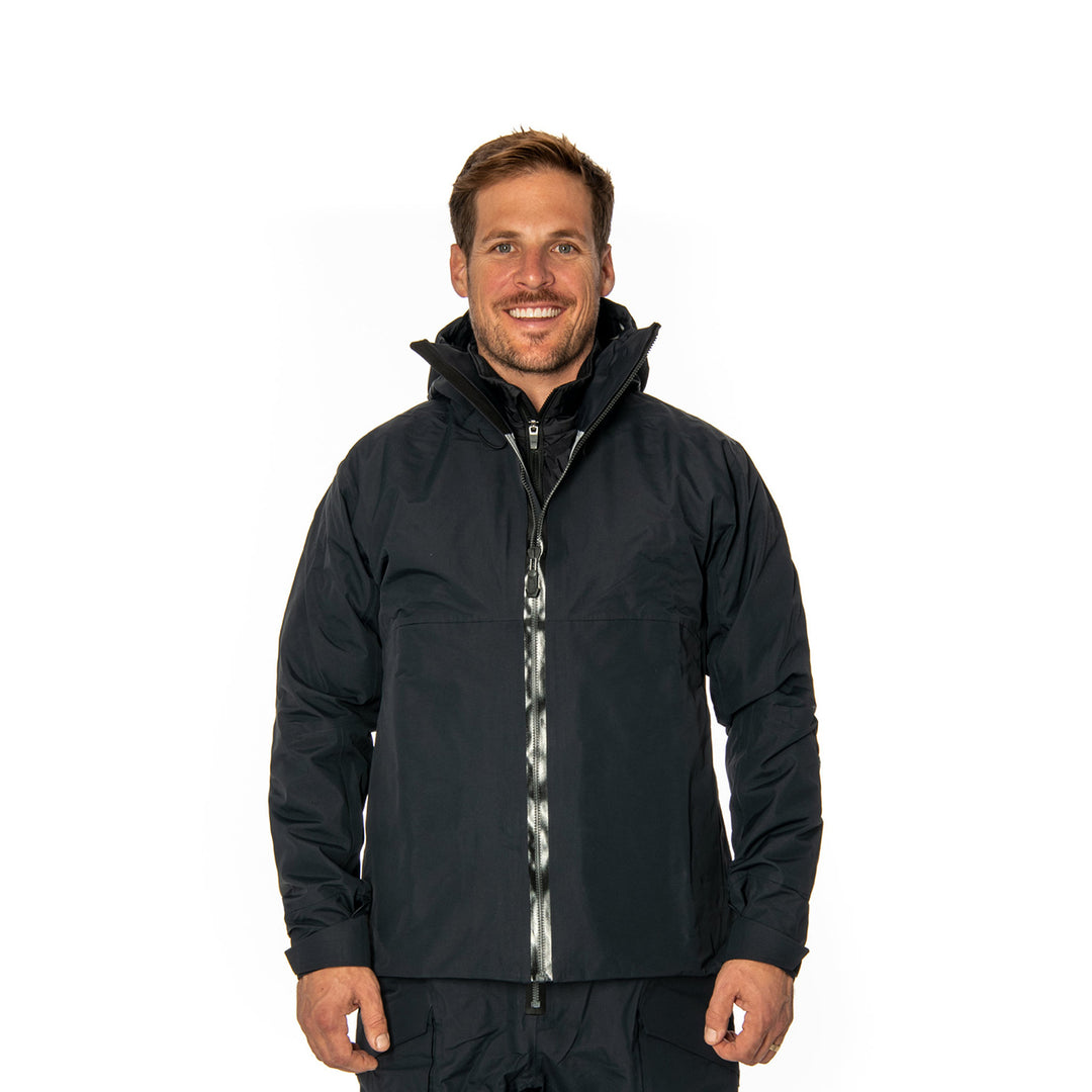 Buck N Bass Reservoir Rain Shell Jacket S / Black