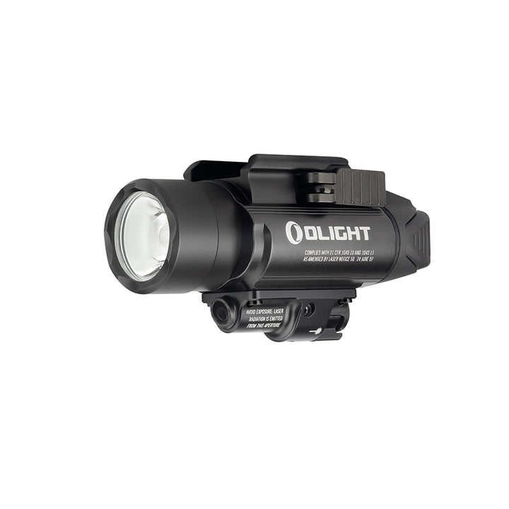 Olight Baldr Pro Tactical Flashlight and Green Laser Combo 1350 Lumens Black