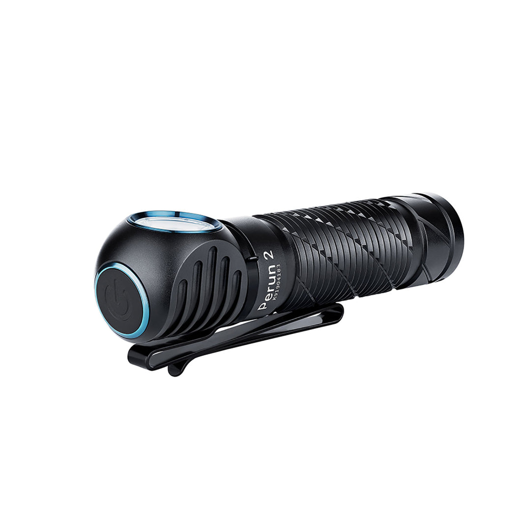 Olight Perun 2 - 2500 Lumens Rechargeable LED Torch with Head Mounted Black