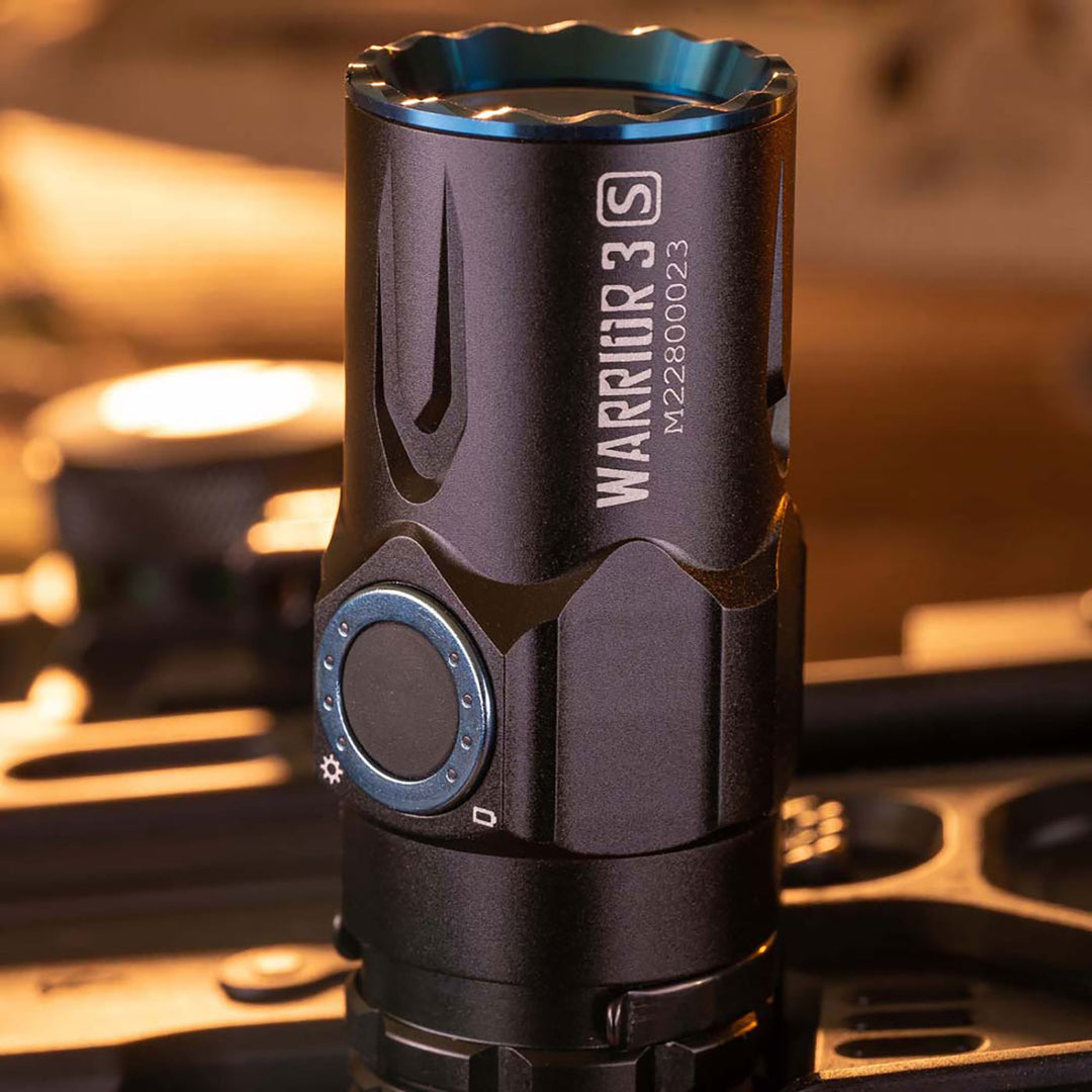 Olight Warrior 3S - 2300 Lumens Tactical Torch Black