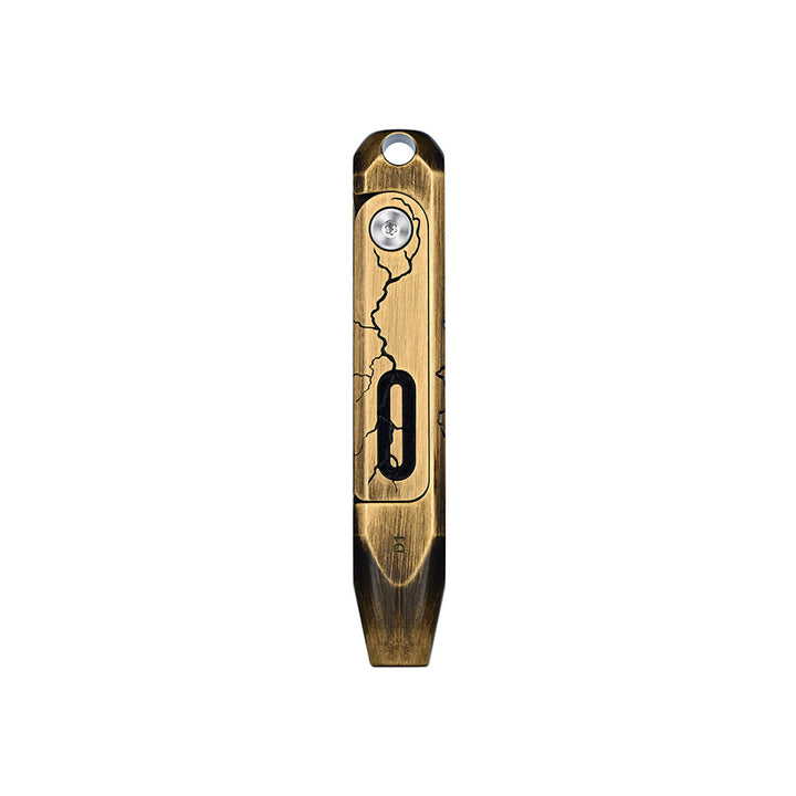 Olight Otacle D1 EDC Multi-Bit Pocket-sized Driver Magnetic Repair Multitool Cracked Brass